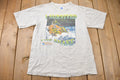 Vintage 1990s I Survived the Snake Mad River Boat Trips Souvenir T Shirt