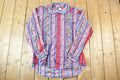 Vintage 1990s Wrangler Cowboy Cut Western Button Up Shirt Men's L