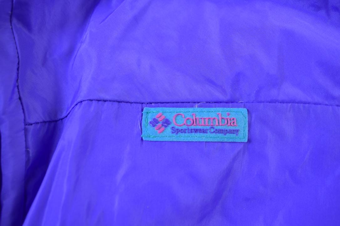 Vintage 1990s Columbia Sportswear Company Full Zip Reversible Puffer Jacket