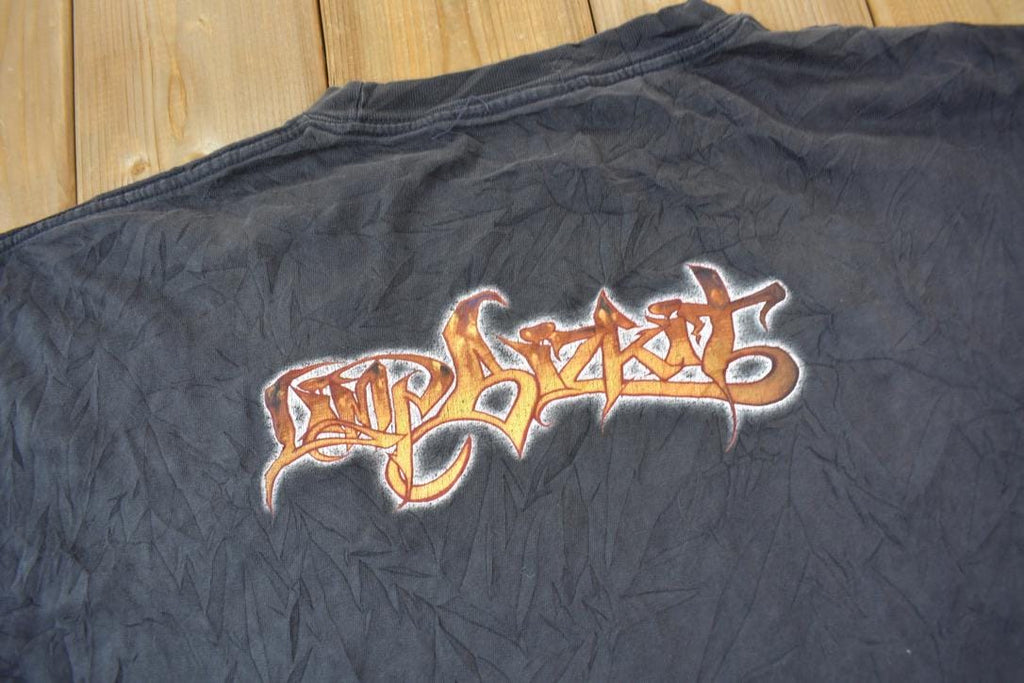 Vintage 1999 Limp Bizkit Graphic Band T-shirt