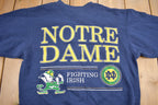 Vintage 1990s University Of Notre Dame Fighting Irish Collegiate Crewneck