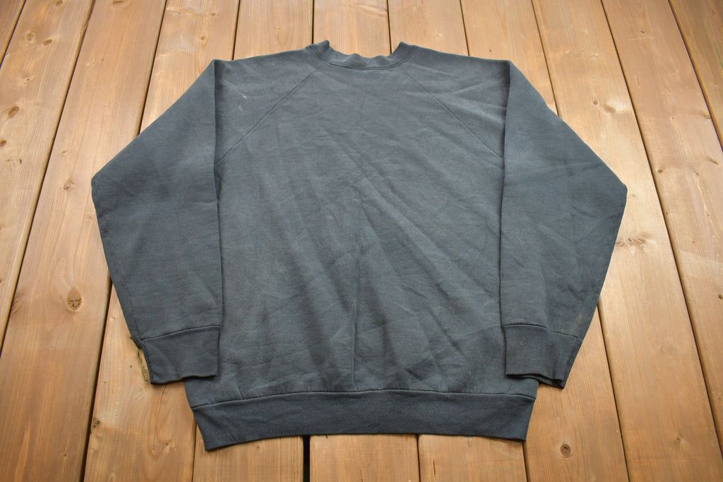 Vintage 1990s Kettles Crewneck Sweatshirt / Stains / 90s Crewneck / Made In USA / Essential / Streetwear / 90s / Rare Vintage