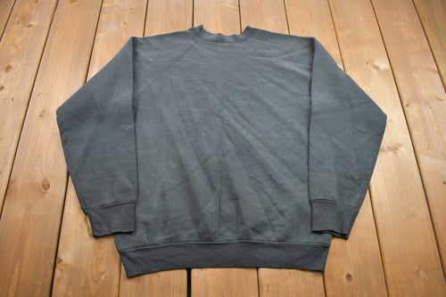 Vintage 1990s Kettles Crewneck Sweatshirt / Stains / 90s Crewneck / Made In USA / Essential / Streetwear / 90s / Rare Vintage