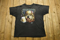 Vintage 1991 USMC War Zone 3D Emblem T-Shirt