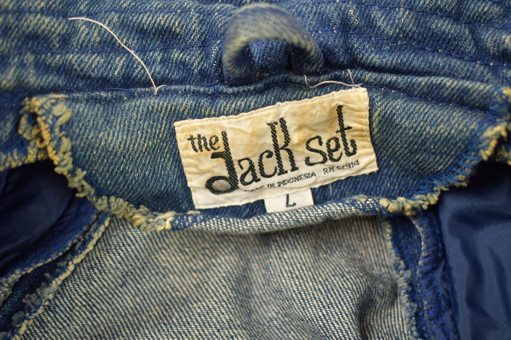 Vintage 1990s The Jack Set Denim Button Up Jacket