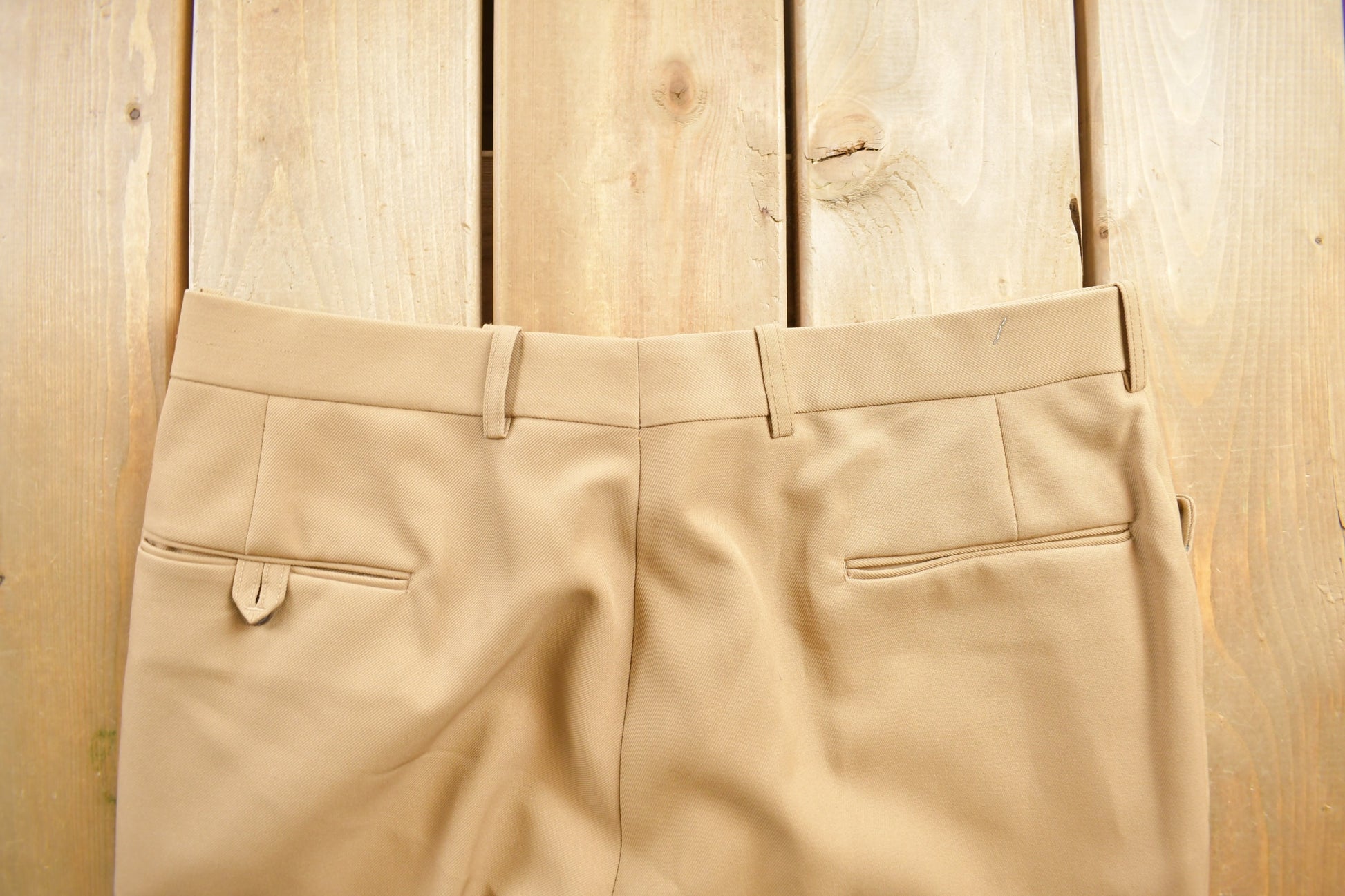 Vintage 1980's Wool Trousers Size 42x36/ 1980s Wool Pants / Streetwear / True Vintage / Vintage Workwear / Wool Pants