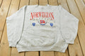 Vintage 1990s Norway Travel Souvinir Crewneck Sweatshirt Men's XL / Made In USA / 90s Destination Crewneck / Nordic Pride