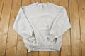 Vintage 1990s Russell Athletics Blank Heather Grey Crewneck Sweatshirt