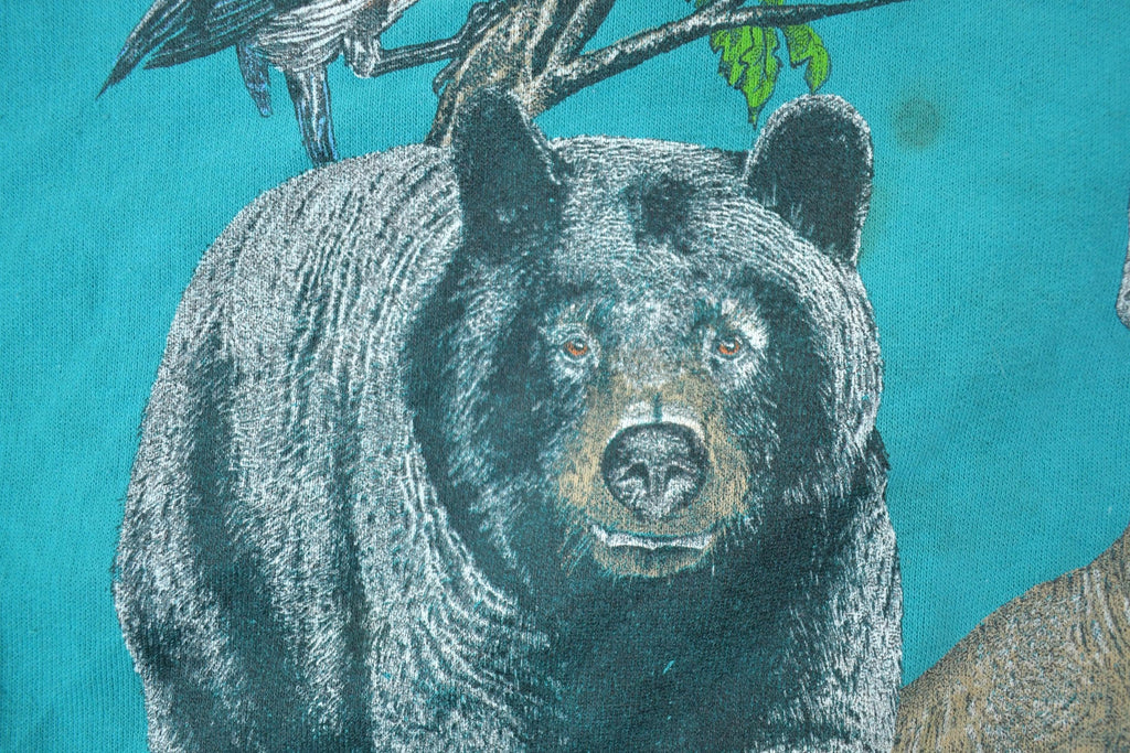 Vintage 1990s Gateway To Meadow Lake Bear Crewneck