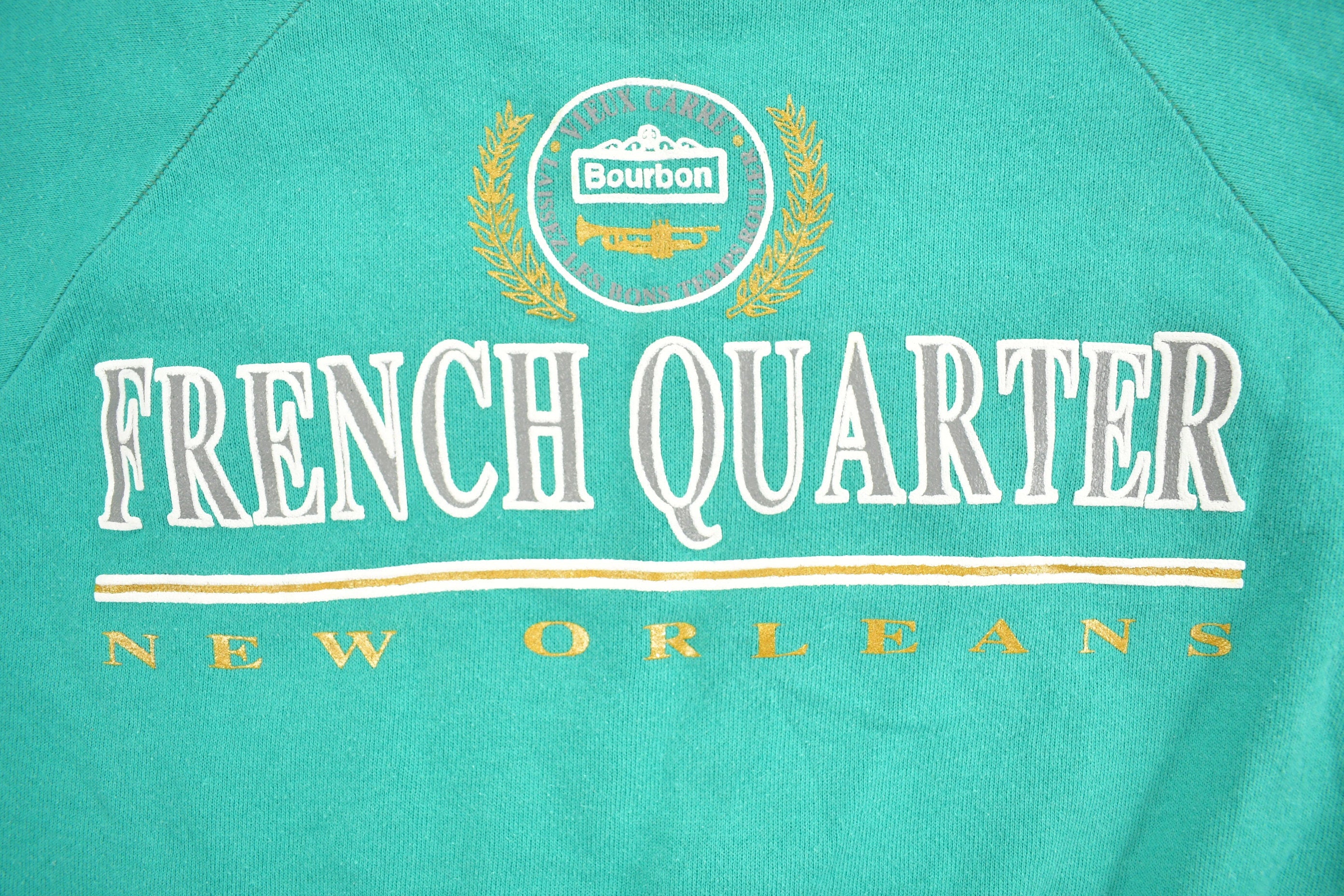 Vintage 1990s New Orleans French Quarter Crewneck Sweatshirt