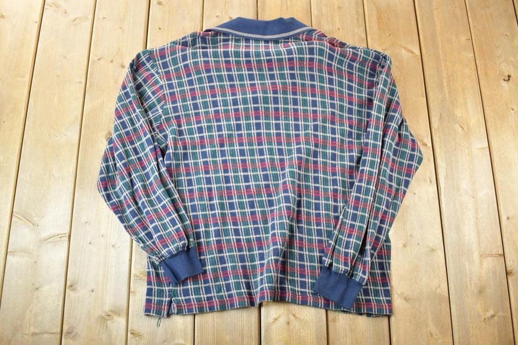 Vintage 1990s Fairway Sport Souvenir Quarter Button Sweatshirt Made In USA