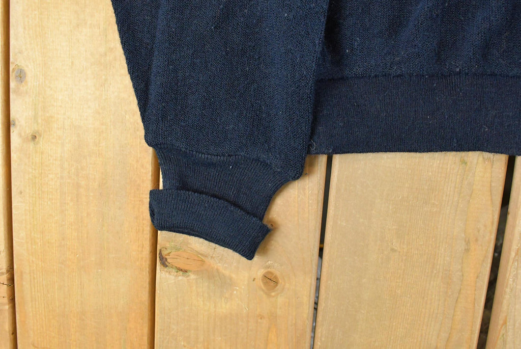 Vintage 1980s Izod Lacoste Knit Cardigan Sweater Men's Medium