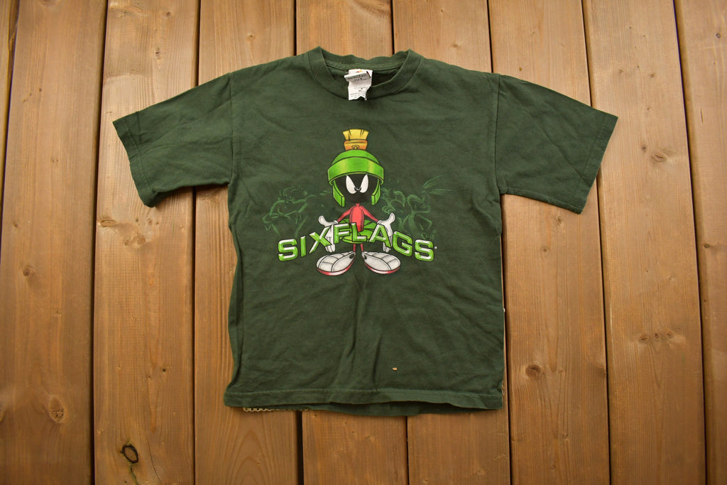 Vintage 1990s Children's Looney Toons X Six Flags Graphic T Shirt