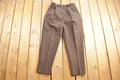 Vintage 1980s Womens Pleated Trouser Pants Size 30 x 26