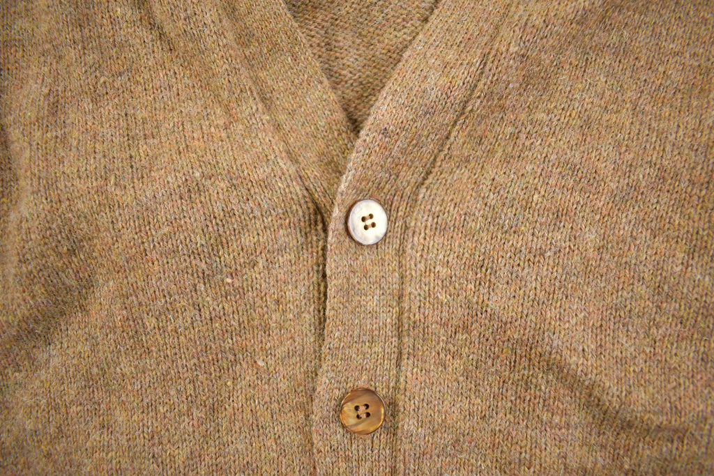 Vintage 1990s Puritan Wool Knit Cardigan Sweater - Made In USA