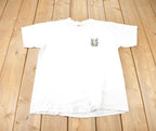Vintage 1990s France Crest Souvenir Single Stitch Travel T-Shirt