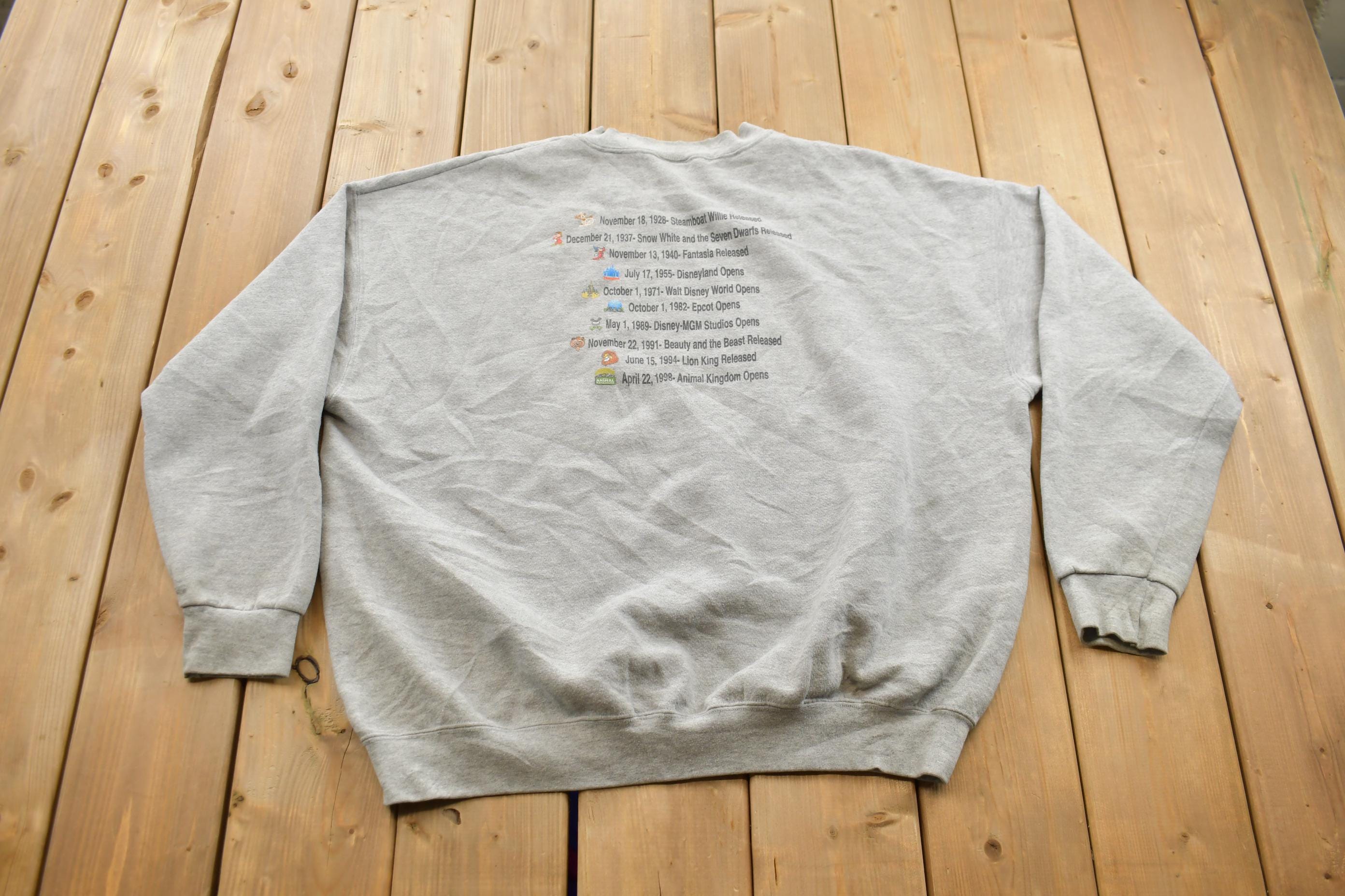 Vintage 1998 Walt Disney World Anniversary Crewneck