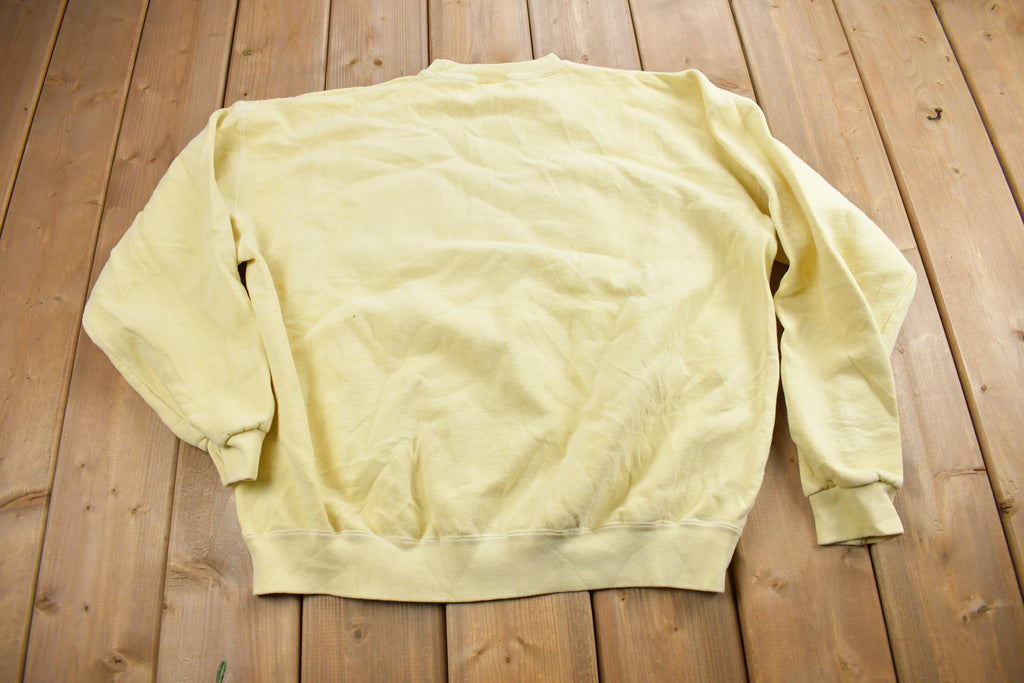 Vintage 1990s Charlevoix Embroidered Crewneck Sweatshirt