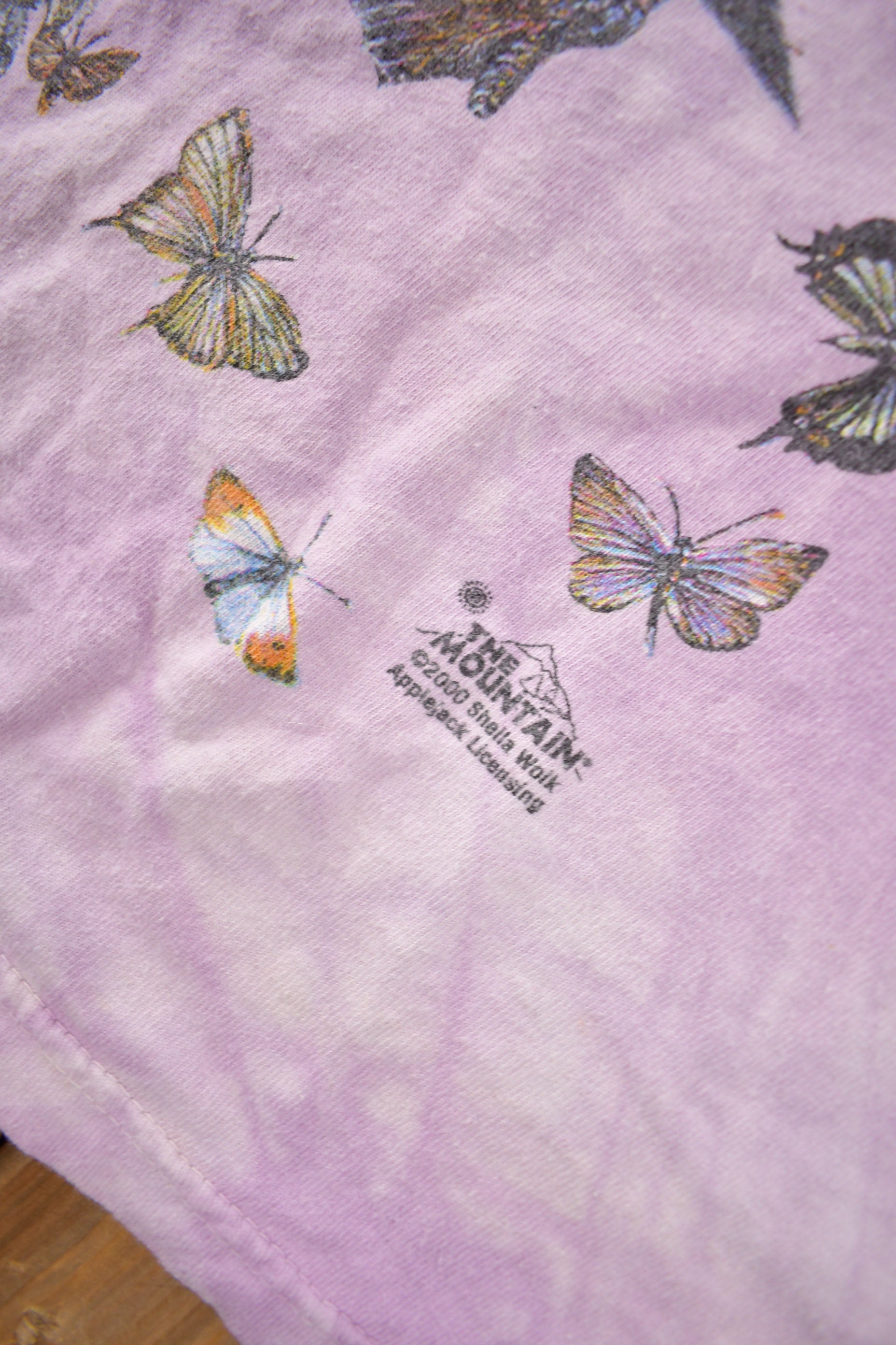 Vintage 2000 Niagara Falls Butterfly Theme The Mountains Graphic T-Shirt