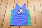 Vintage 1990s Tasmanian Devil Lifeguard Disney Cartoon Promo T-Shirt