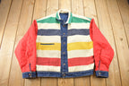 Vintage 1980s The Hudsons Bay Levi's Reversible Jean Jacket
