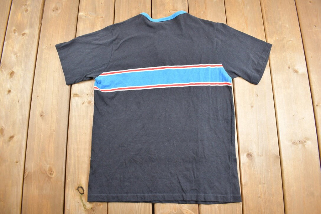 Vintage 1980s Personal Best Striped T Shirt