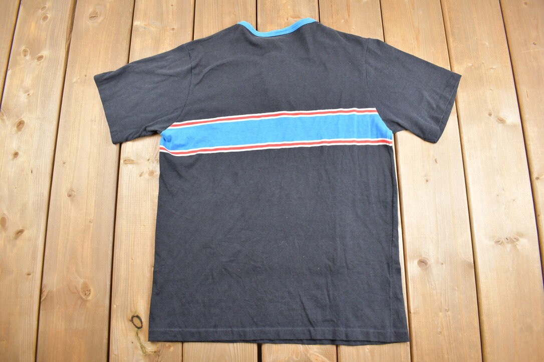 Vintage 1980s Personal Best Striped T Shirt