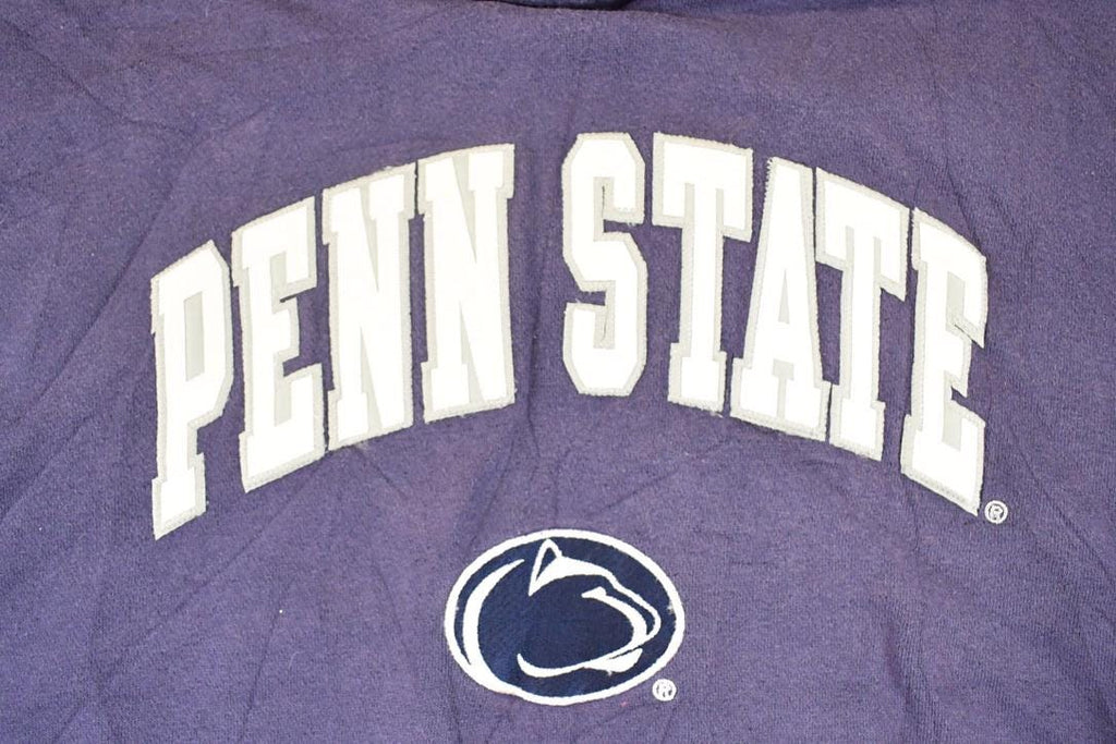 Vintage 1990s Penn State University Embroidered Hoodie Sweater Mens L