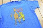 Vintage 1990s Funny Donkey I Said Sit Poop Graphic T-Shirt Mens L /