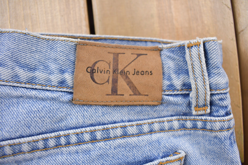 Vintage 1990's Calvin Klein Blue Jeans 34 x 29