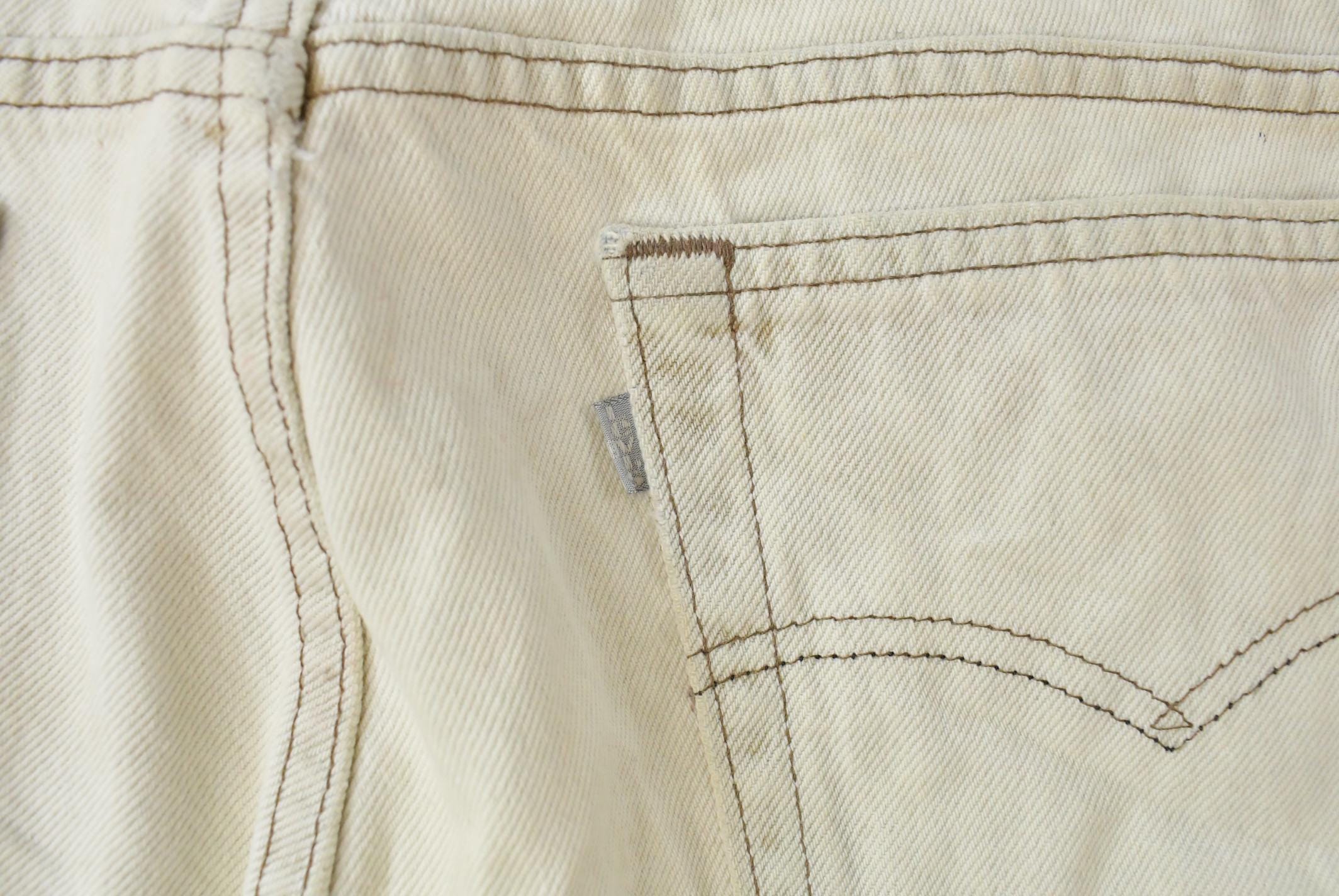 Vintage 1990s Levi Silver Tab Loose Fit Acid Wash Denim Jeans Men's 37 x 33 / 90s Silvertabs / Streetwear / Made in USA