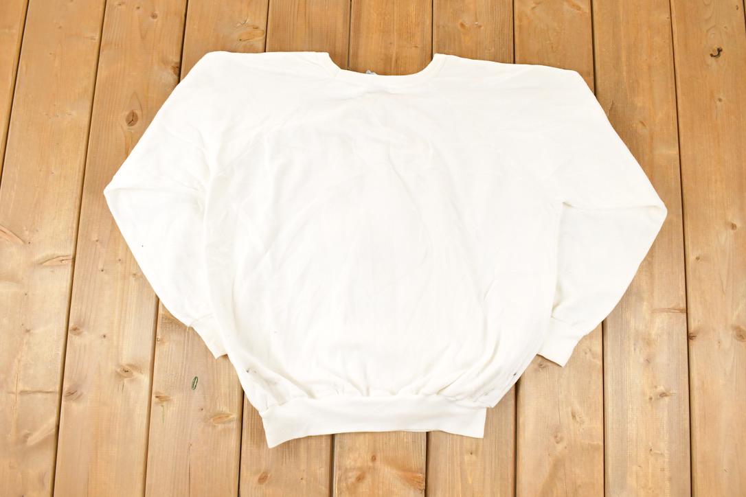 Vintage 1987 John Baron Irish I Was A Duck Cartoon Comedy Crewneck Sweatshirt Men's L / Made In USA / 80s Cartoon Destination Sweater