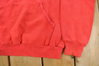 Vintage 1970s Superior Girls Track Russell Athletics Blank Hoodie Men's Small