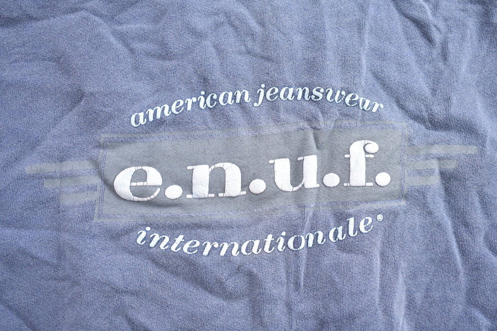 Vintage 1990s ENUF Logo Crewneck Sweatshirt