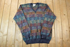 Vintage 1990s Tricots St Raphael Knit Crewneck Sweater