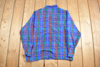 Vintage 1990s Plaid Button Up Shirt