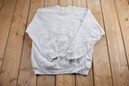 Vintage 1980s Blank Raglan Crewneck Sweatshirt