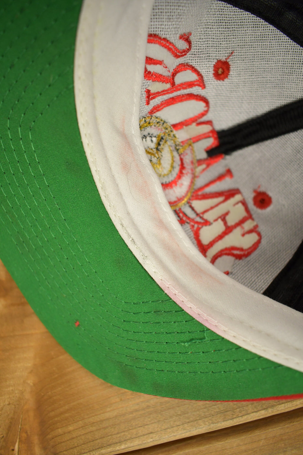 Vintage 1990s Ottawa Senators NHL The Game Strap Back Hat