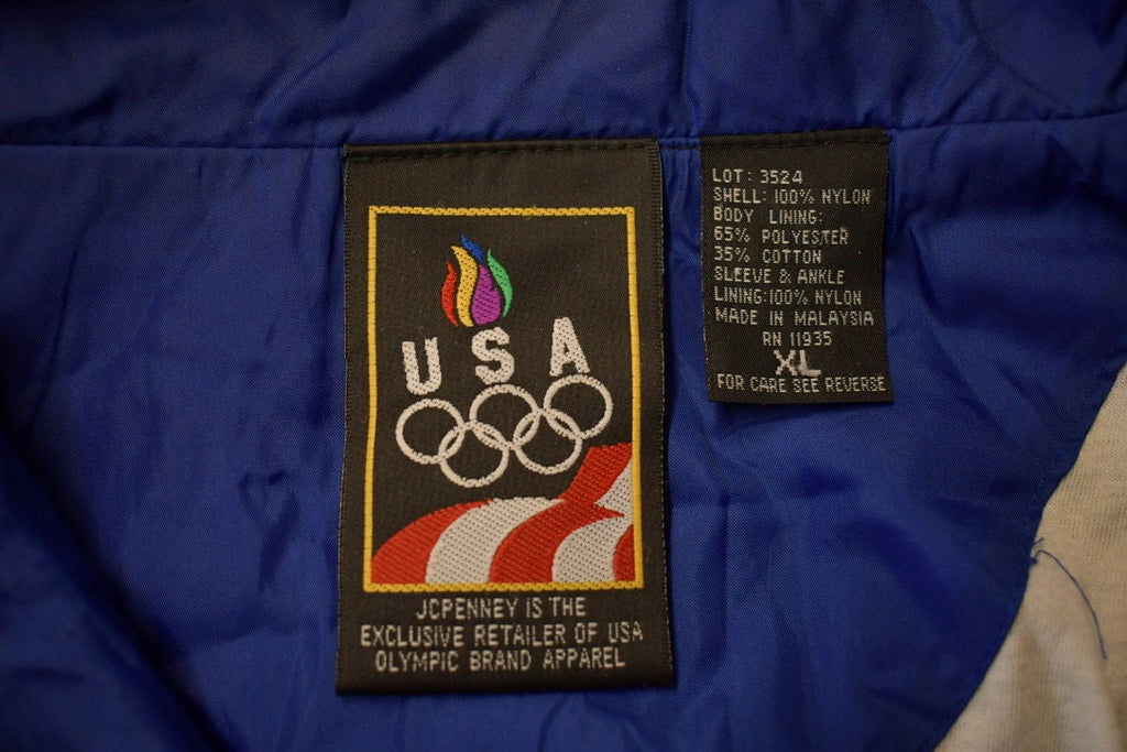 Vintage 1980s USA Olympics Bomber Jacket