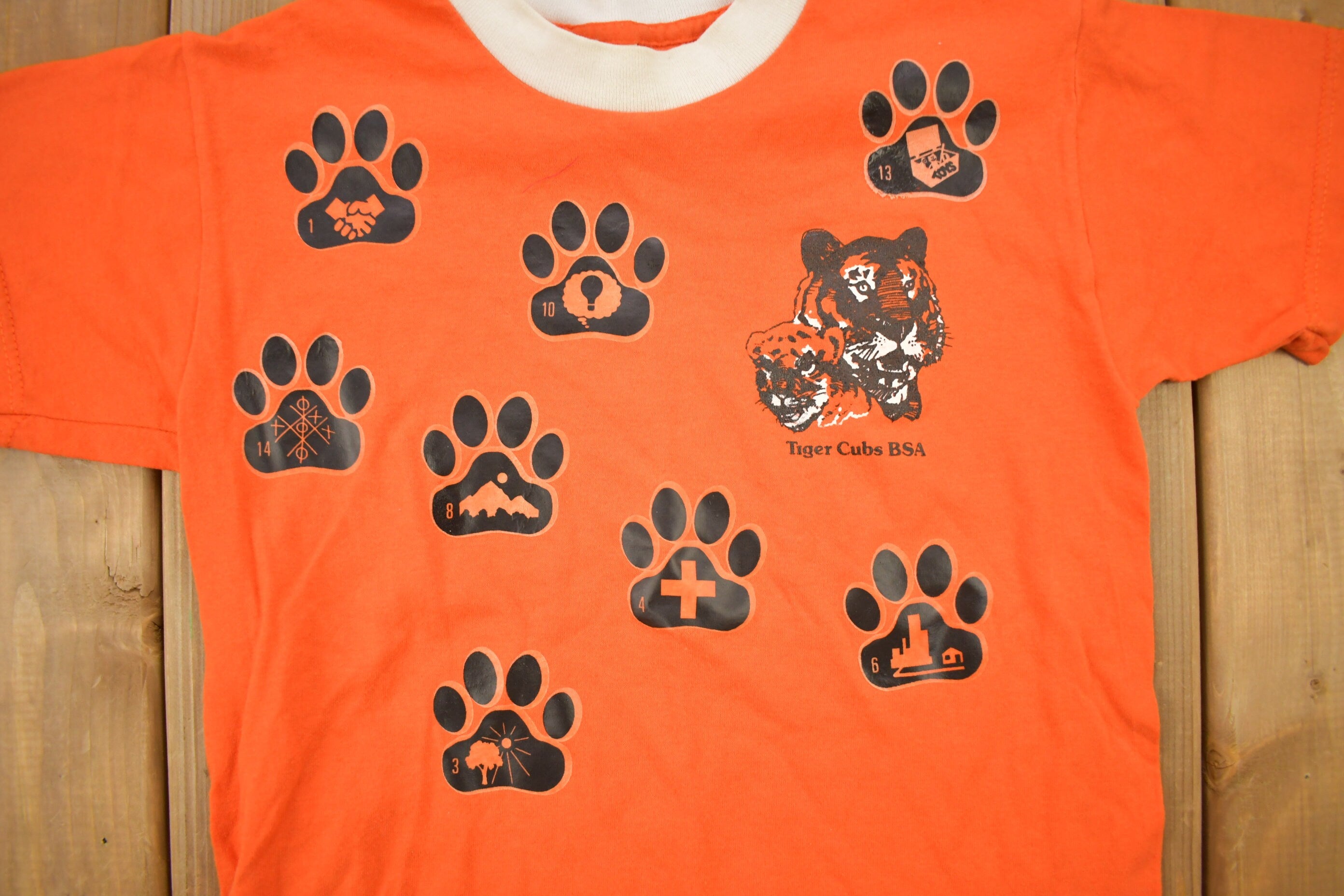 Vintage 1990s Tiger Cubs BSA T-Shirt