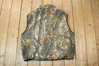 Vintage 1990s Guide Series Camo Fleece Sweater Vest