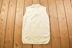 Vintage 1970s Knit Crewneck Sweater Vest
