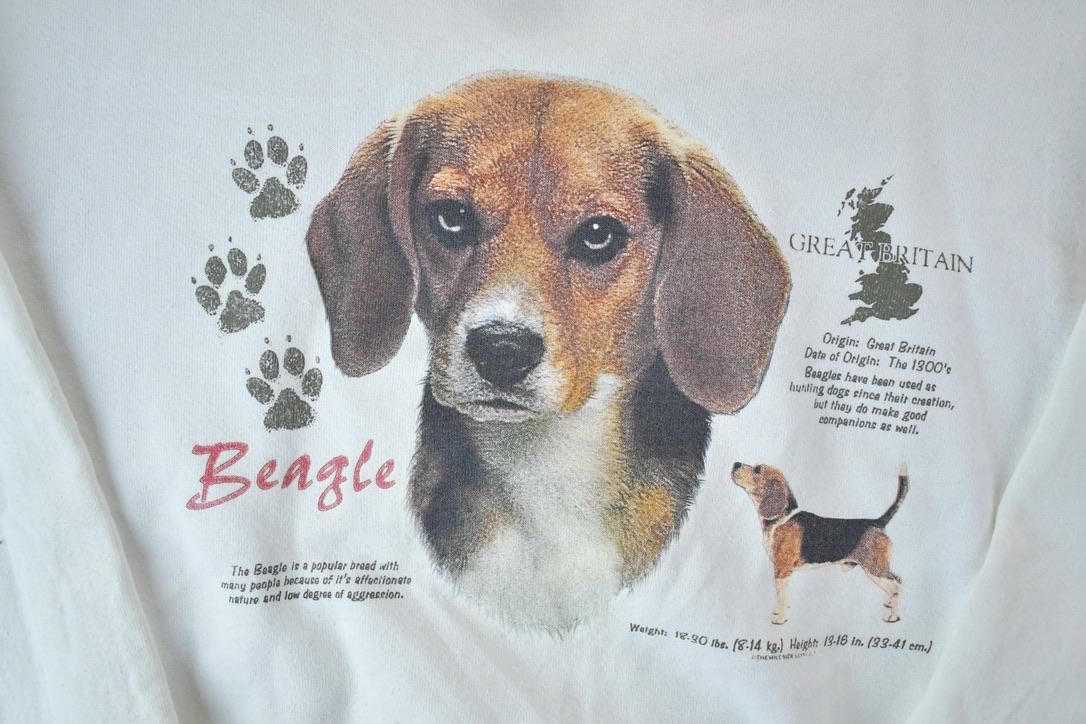 Vintage 1990s Beagle Bio Puppy Crewneck