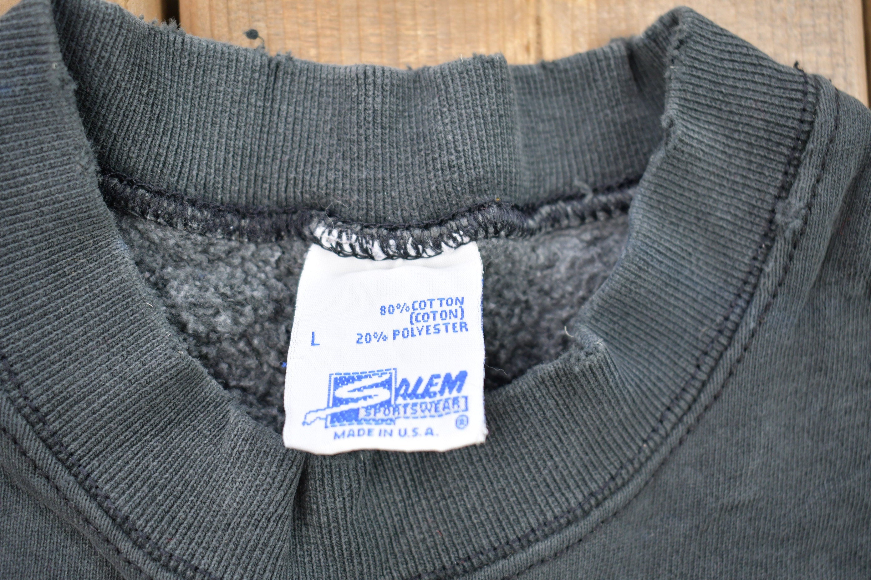 Vintage 1990s Cleveland Browns NFL Salem Crewneck Sweatshirt Made In USA