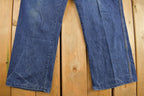 Vintage 1970s GWG Western Style Boot Jeans Size 34 x 38.5