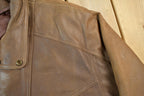 Vintage 1980s Georgetown Brown Leather Jacket