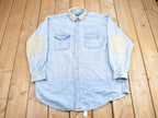 Vintage 1990s Woolrich Denim Button Up Shirt