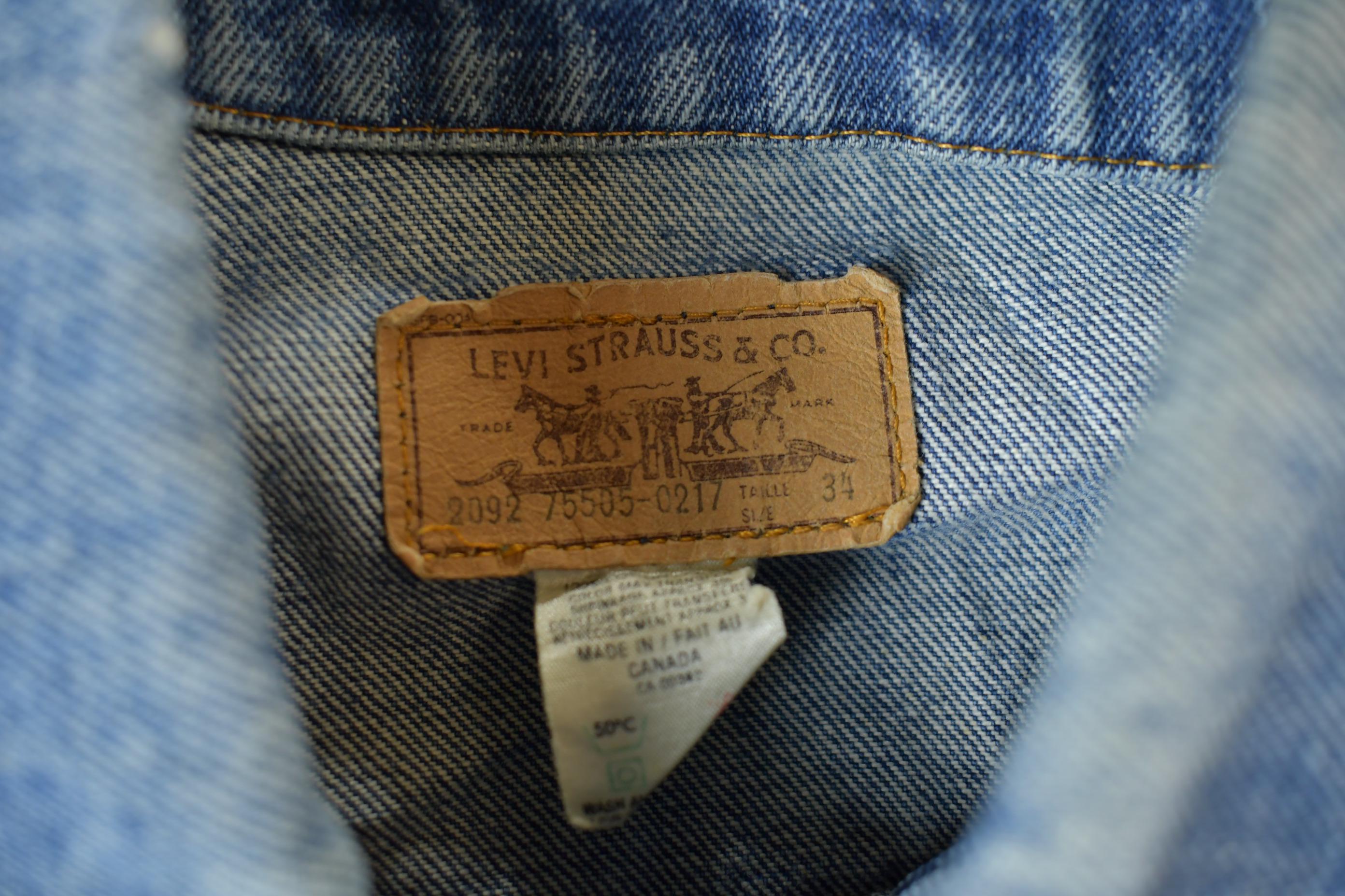 Vintage 1970s Levi's Orange Tab Jean Jacket