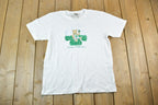 Vintage 1990s Northern Reflections Lucky Teddy Souvenir Single Stitch Graphic Print T-Shirt Made In USA