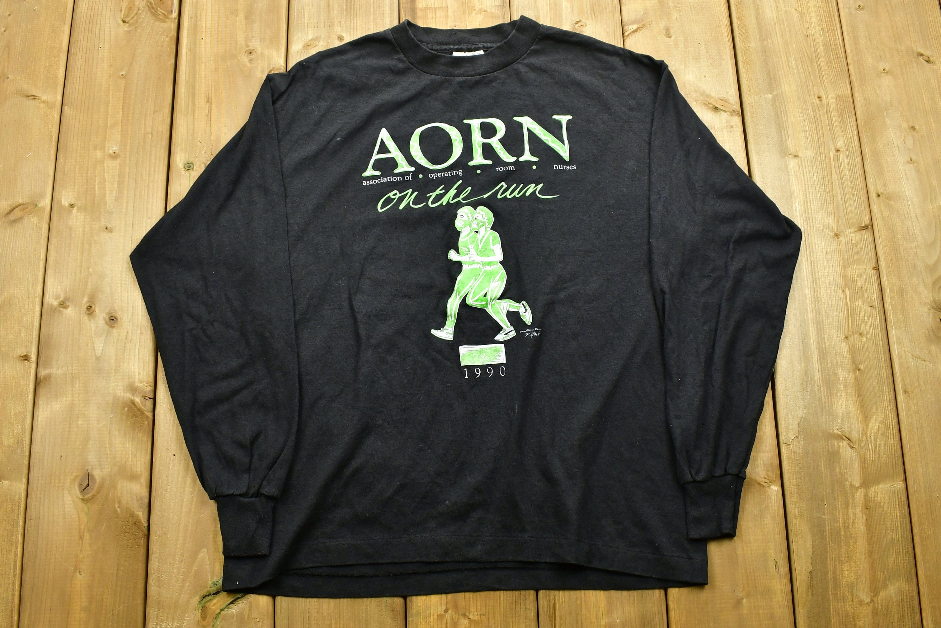 Vintage 1990 AORN Nursing Longsleeve T-Shirt